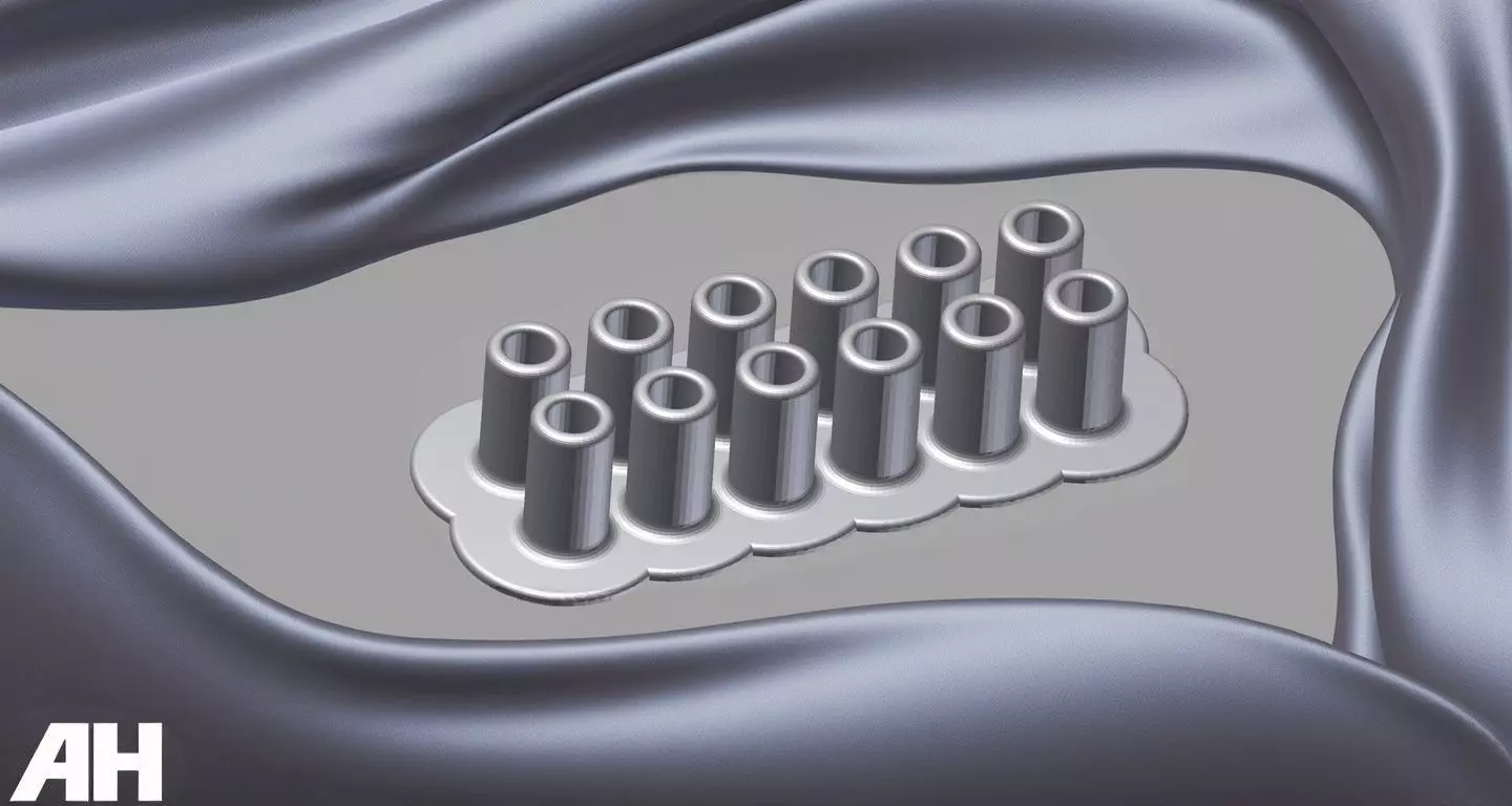 12-pack Sharpie Holder 3D print model_0