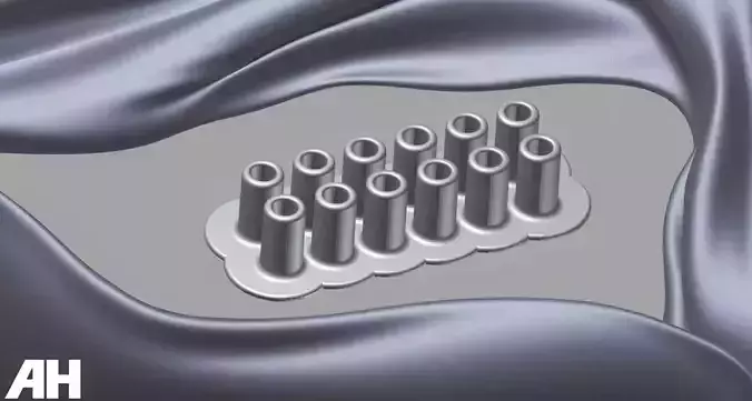 12-pack Sharpie Holder 3D print model