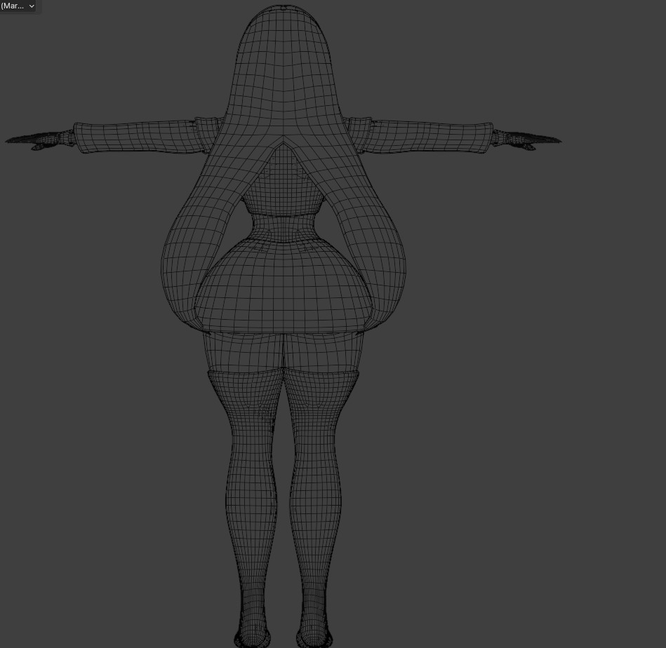 Puppet 3D model FNAF NSFW Low-poly 3D model_10