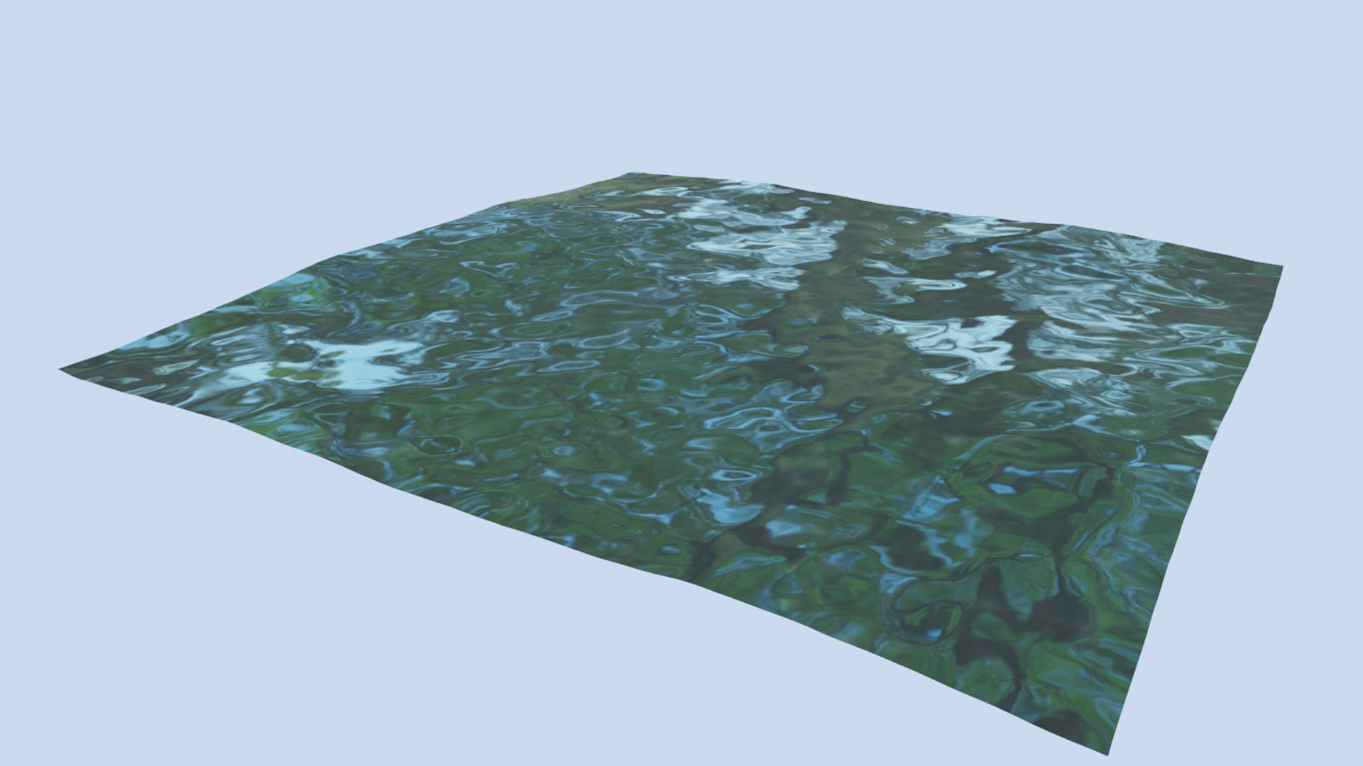 VR PBR ENVIRONMENT ASSET REALISTIC WATER 3D MODEL FREE Free low-poly 3D model_2