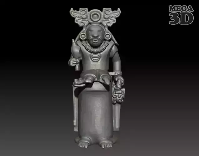 Ancient Mayan Statue 04 241227