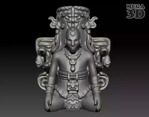 Ancient Mayan Statue 03 241227