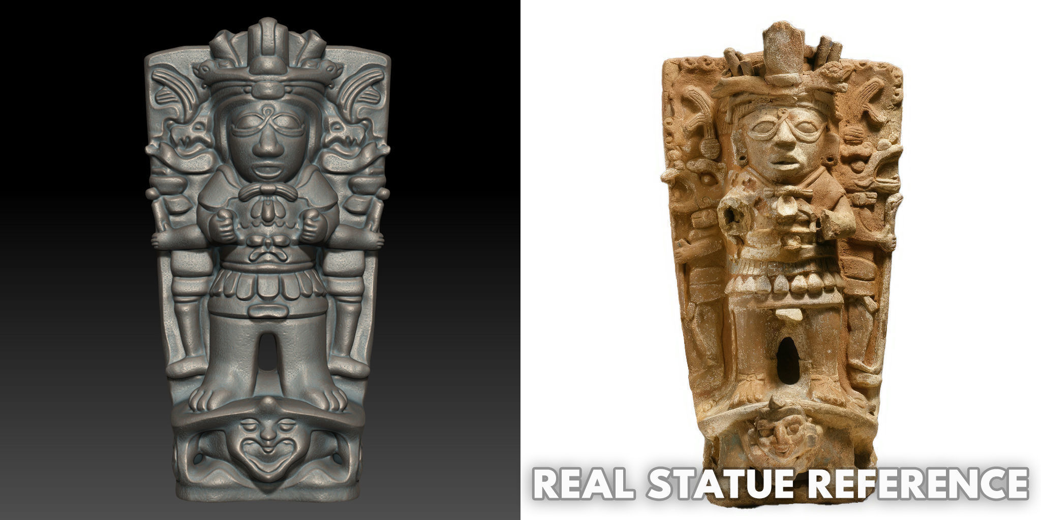 Ancient Mayan Statue Collection 241227 _9