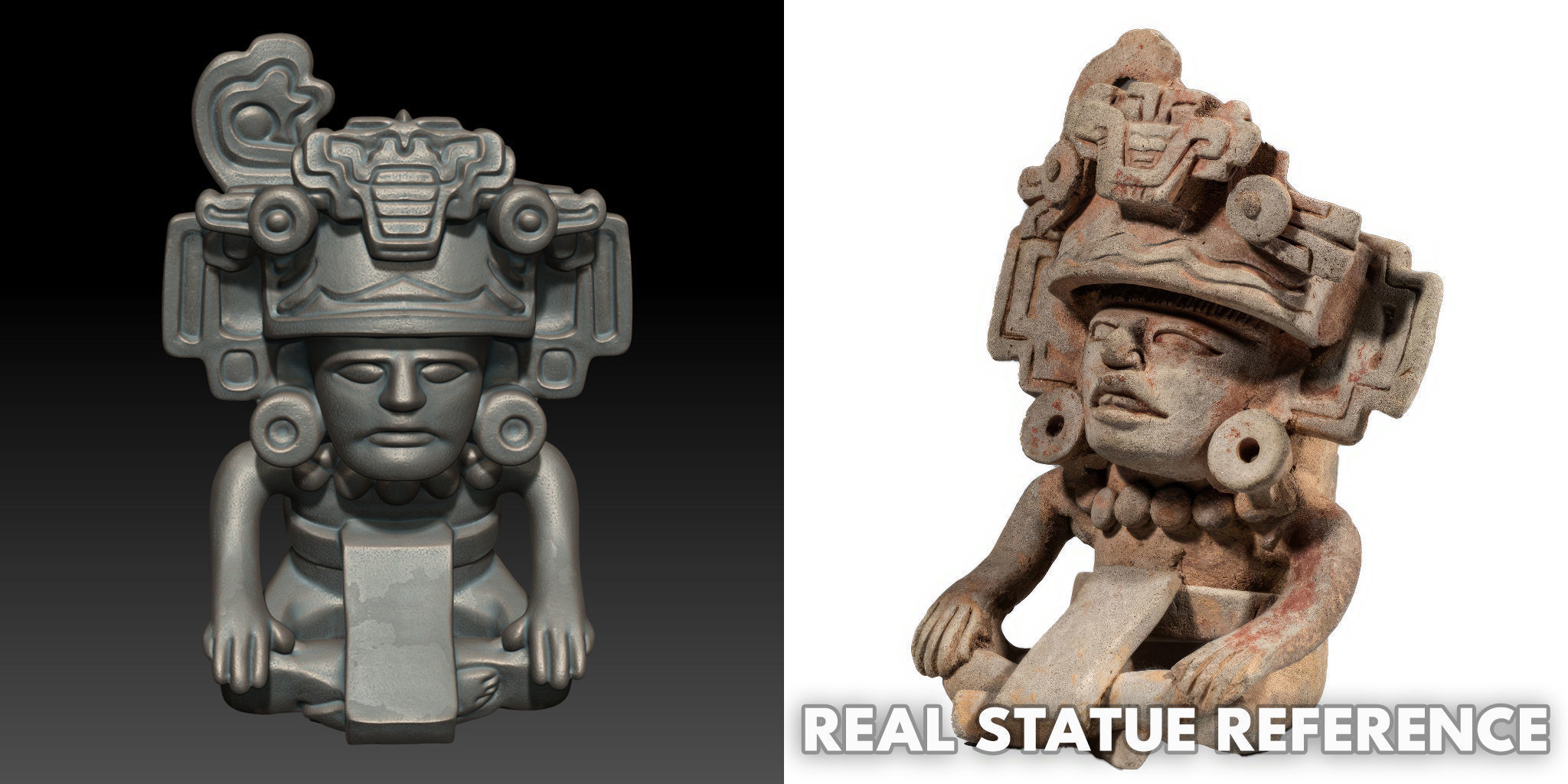 Ancient Mayan Statue Collection 241227 _10