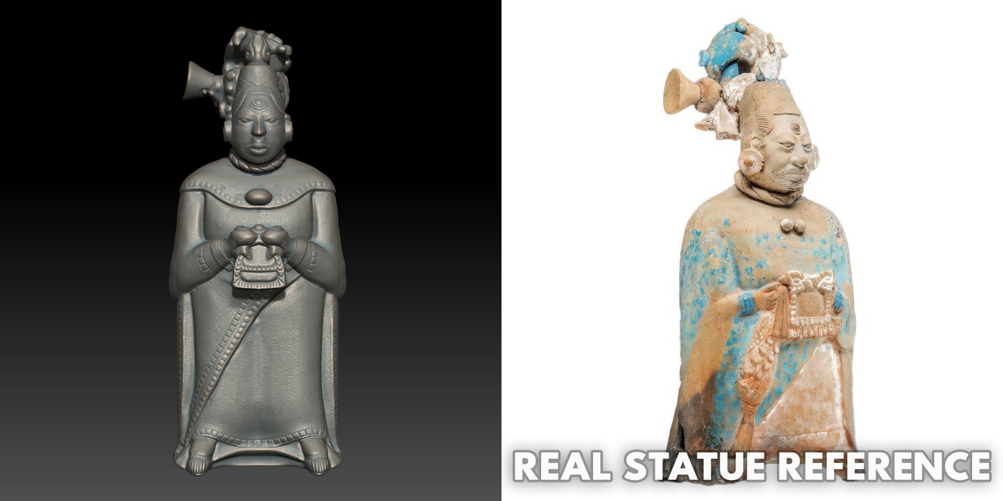 Ancient Mayan Statue Collection 241227 _6