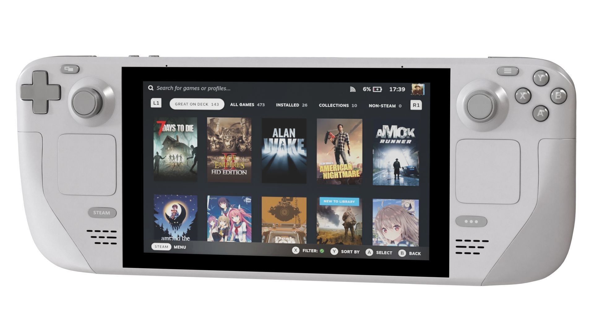 Steam Deck - Base and Limited Edition 3D model_5