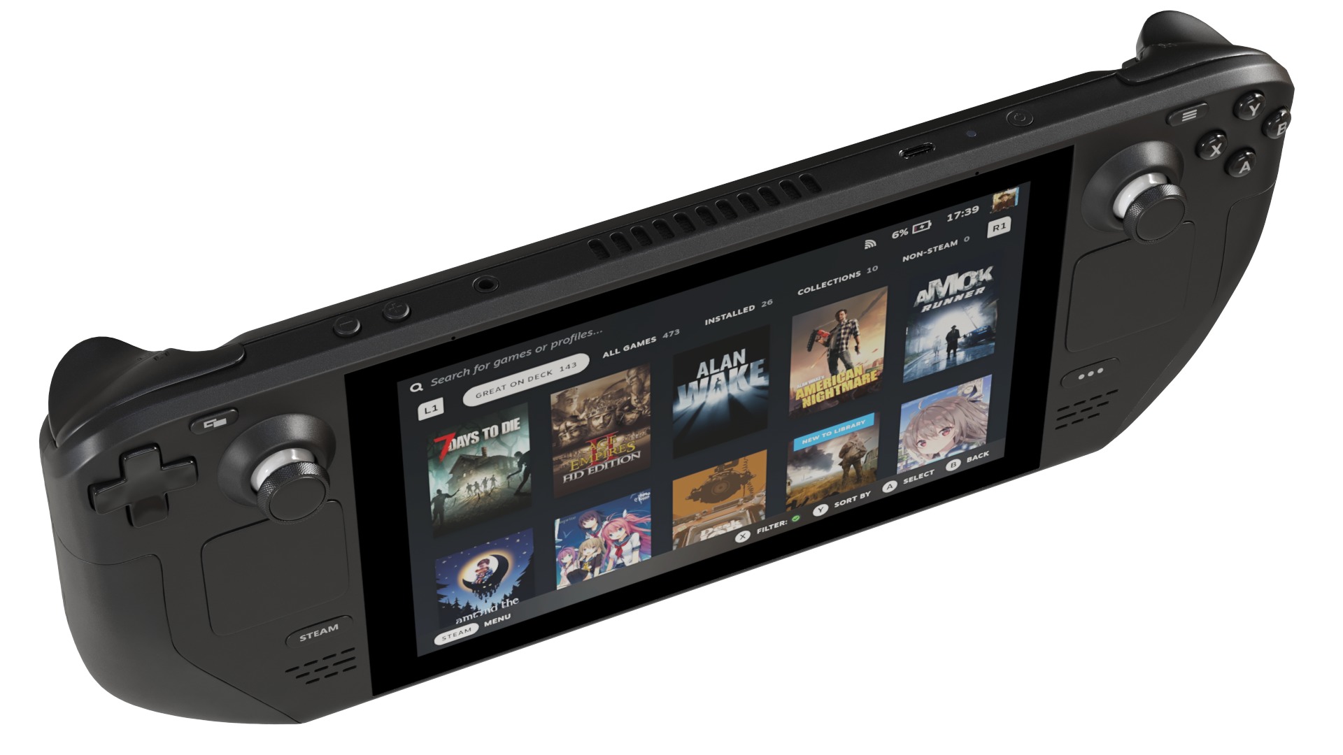 Steam Deck - Base and Limited Edition 3D model_6