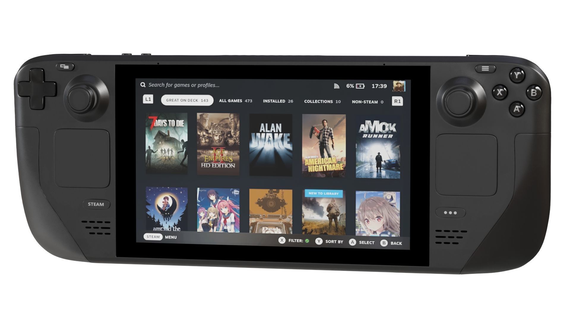 Steam Deck - Base and Limited Edition 3D model_4