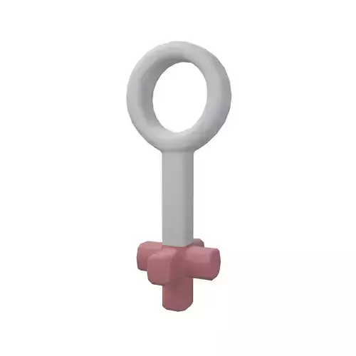 Key V2 002 Low-poly 3D model Key V2 002 Low-poly 3D model