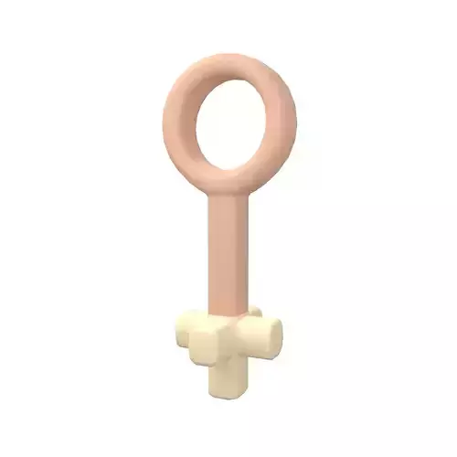 Key V2 003 Low-poly 3D model Key V2 003 Low-poly 3D model