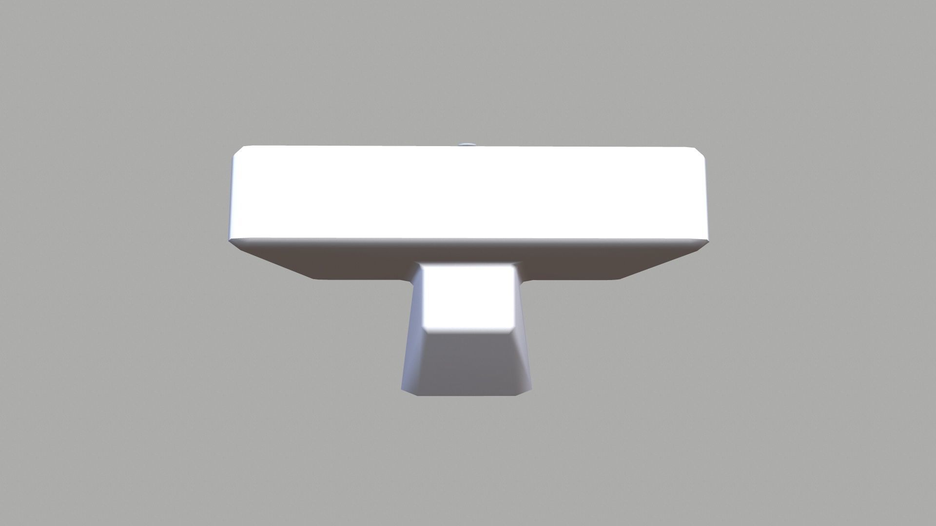 Bathroom Sink Low-poly 3D model_4