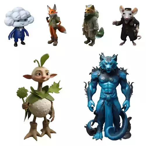 Whimsical Character Collection