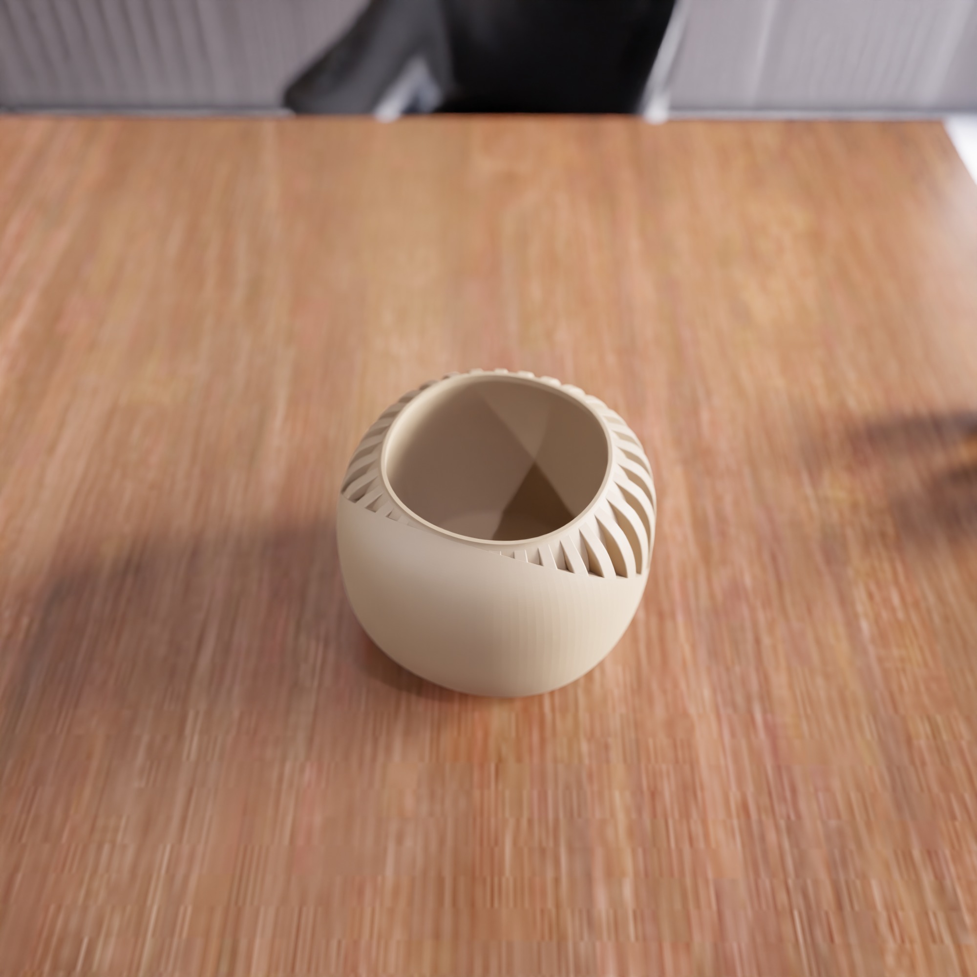 Decorative Small Flower Pot - 398 3D print model_5