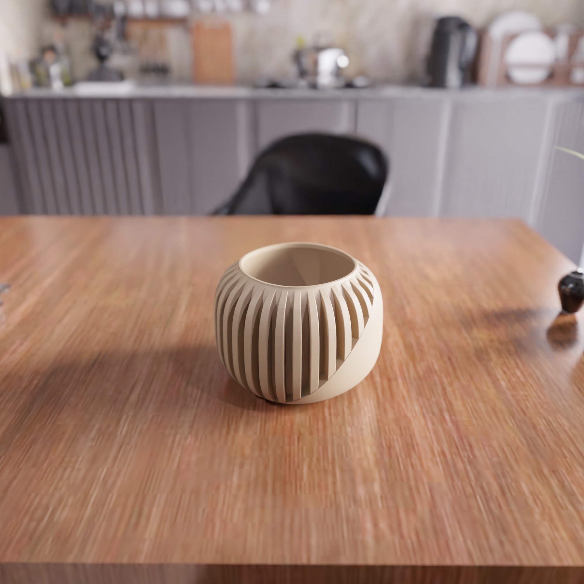 Decorative Small Flower Pot - 398 3D print model_1