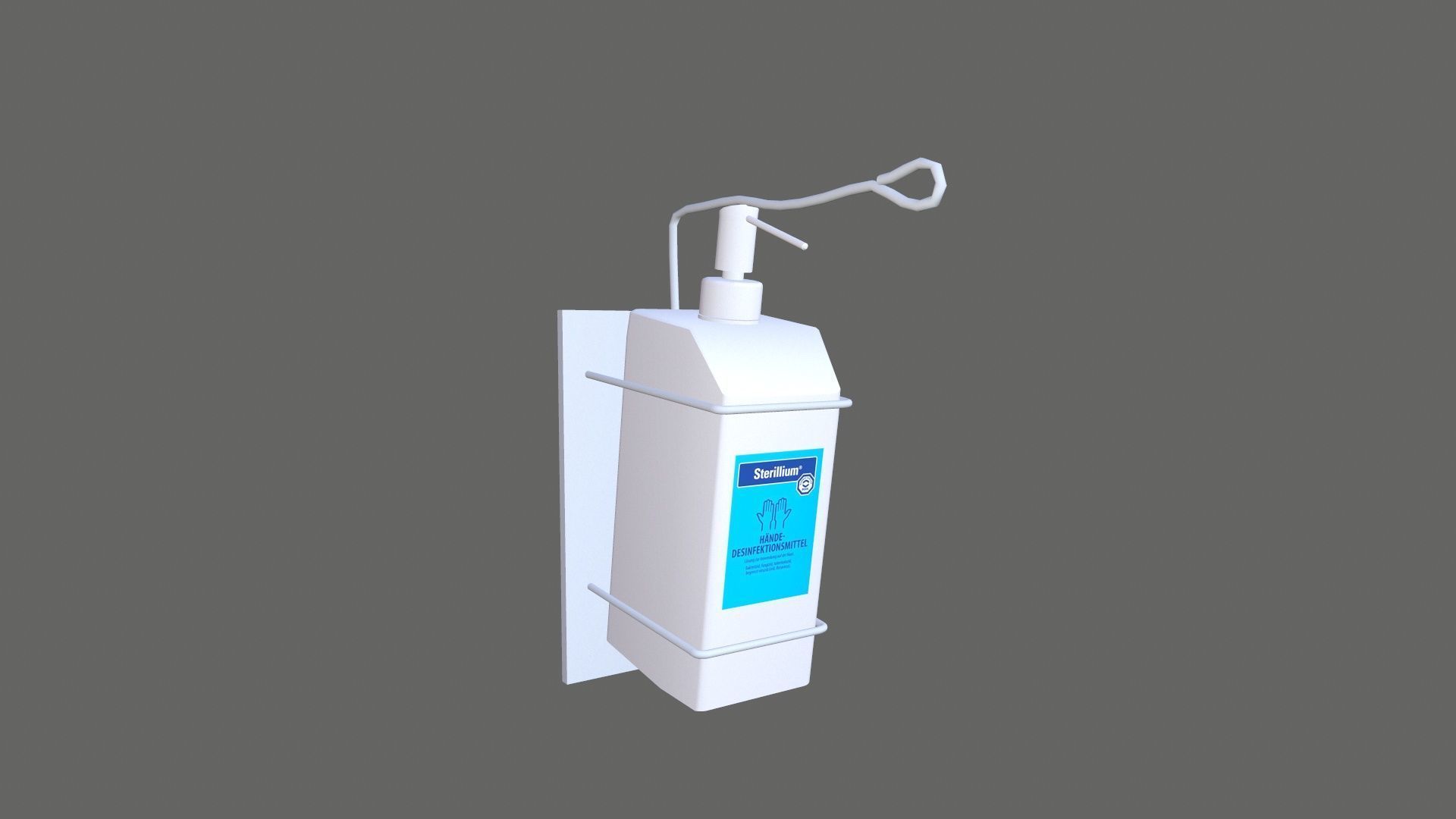 Sanitizer Low-poly 3D model_6