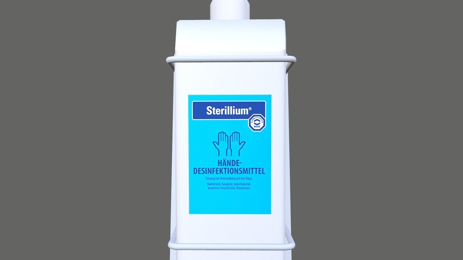 Sanitizer Low-poly 3D model_4