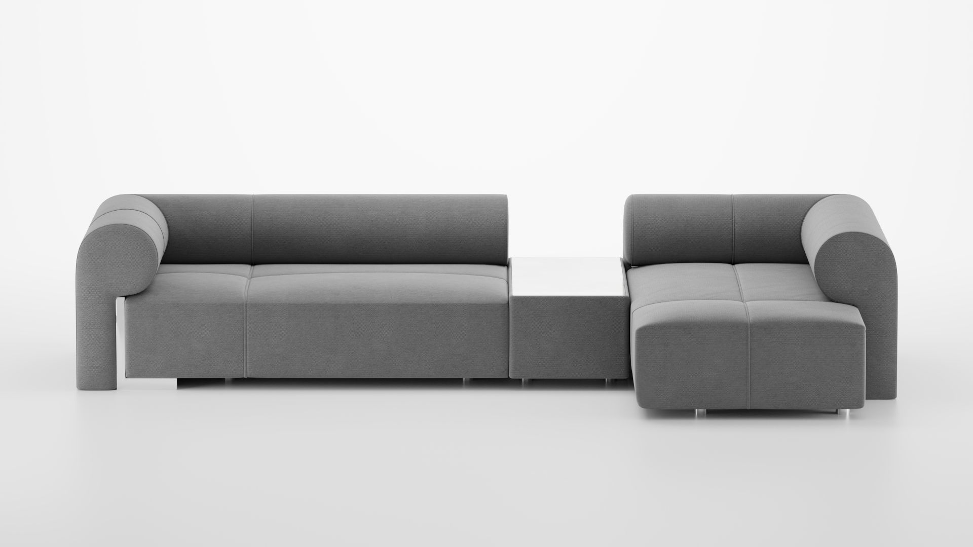 LONGHI Hug Modular Sofa 3D model_9