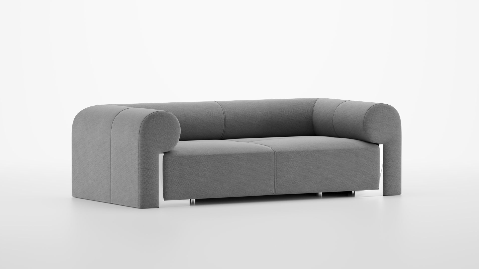 LONGHI Hug Modular Sofa 3D model_4