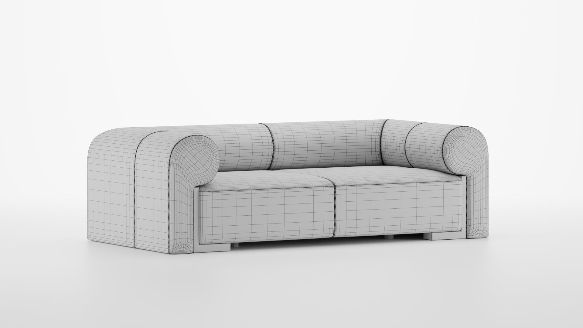 LONGHI Hug Modular Sofa 3D model_15