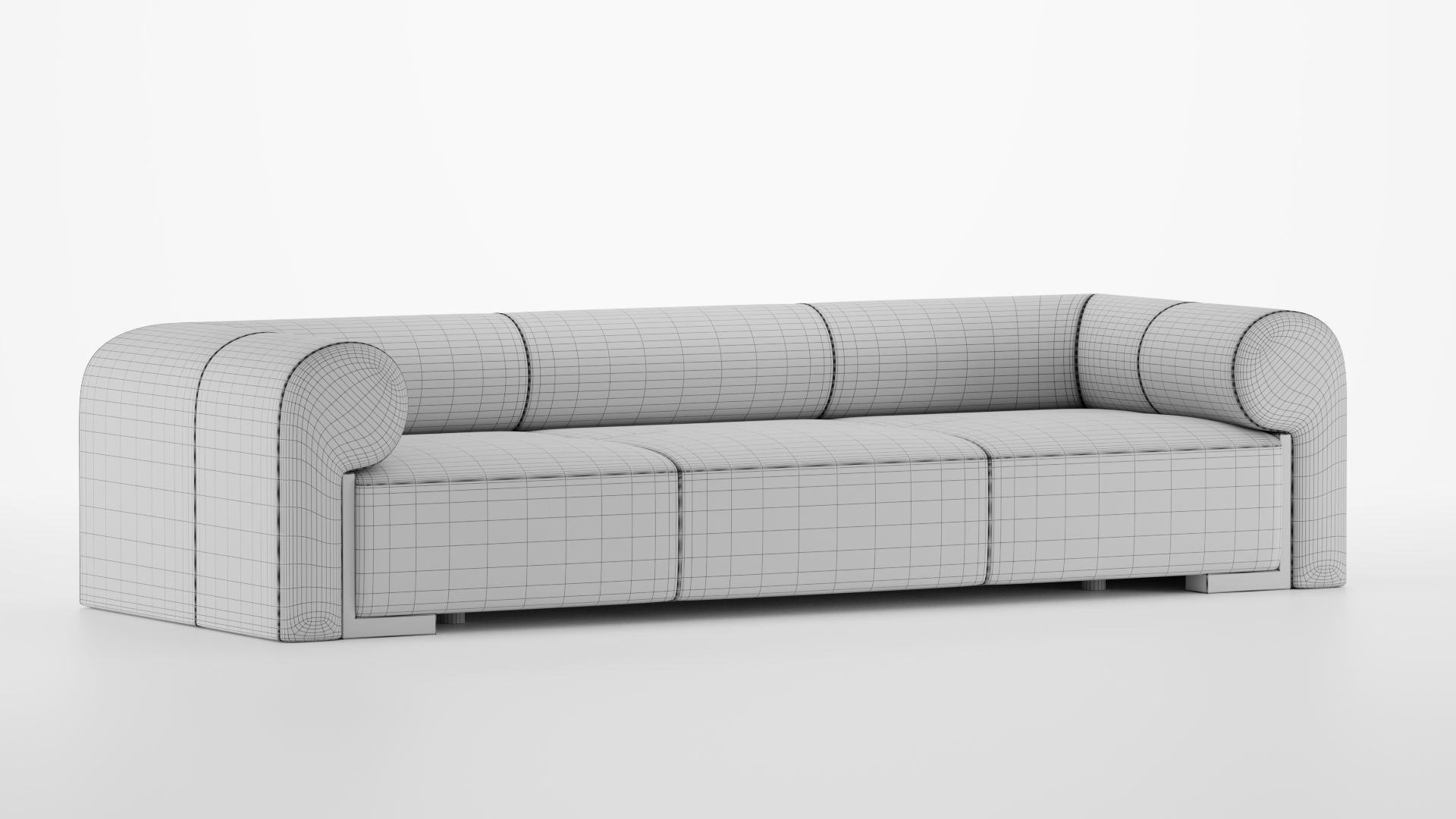 LONGHI Hug Modular Sofa 3D model_19