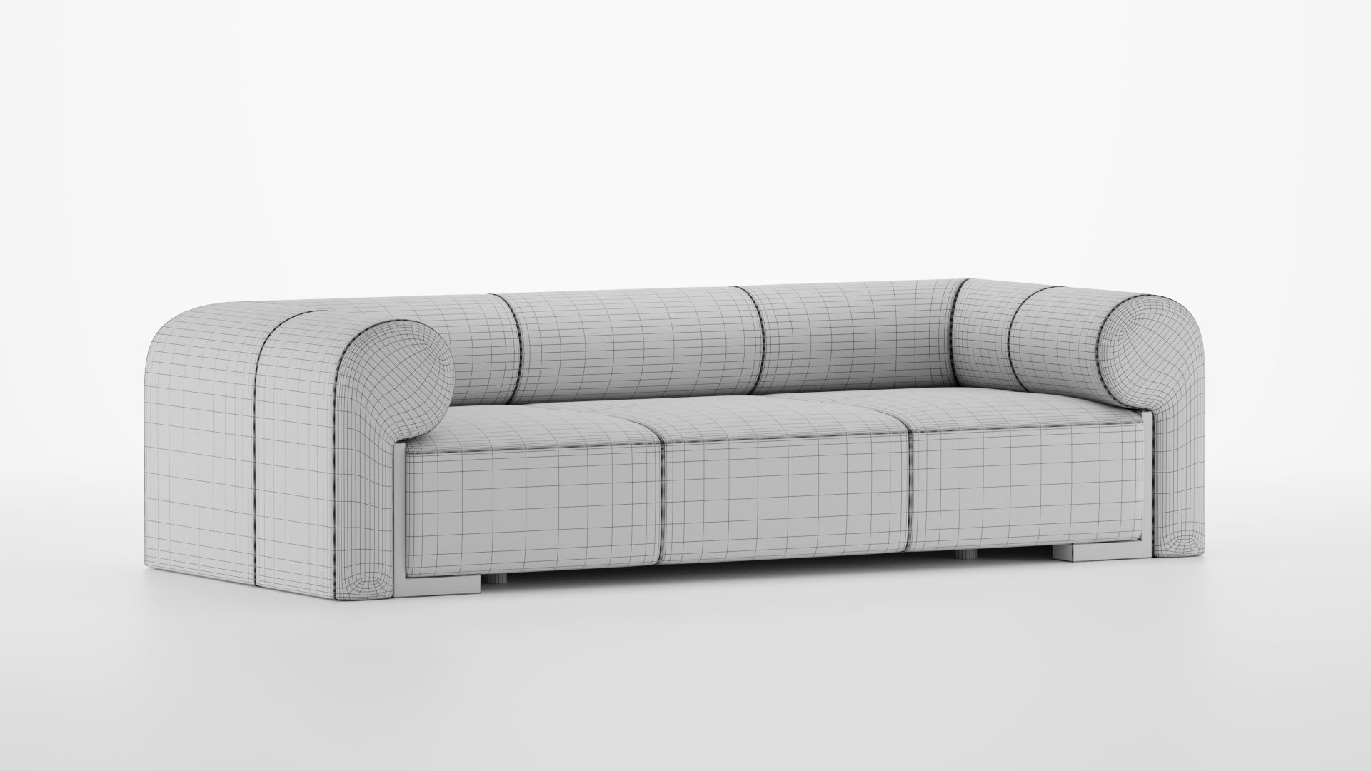 LONGHI Hug Modular Sofa 3D model_17