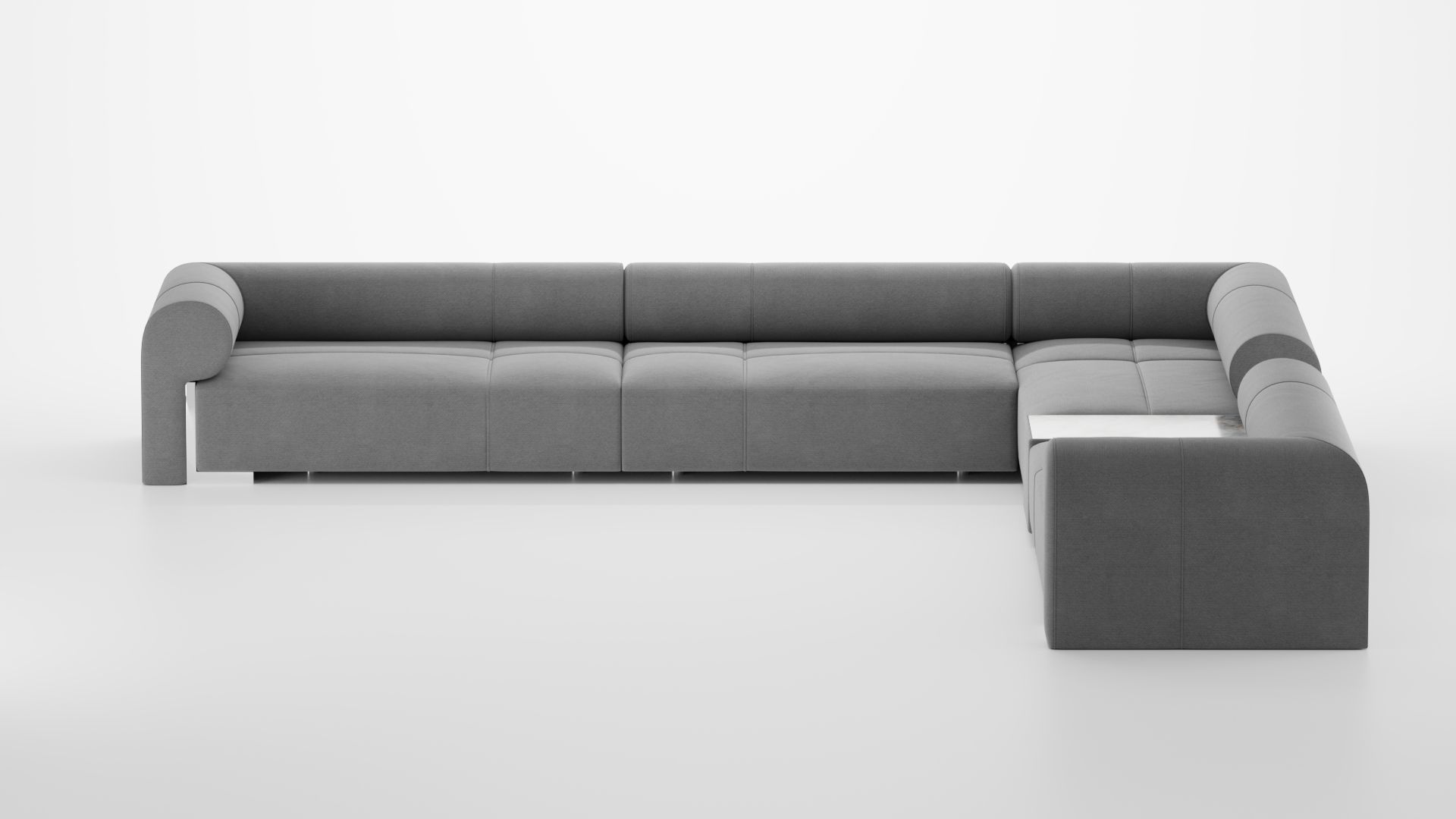 LONGHI Hug Modular Sofa 3D model_11