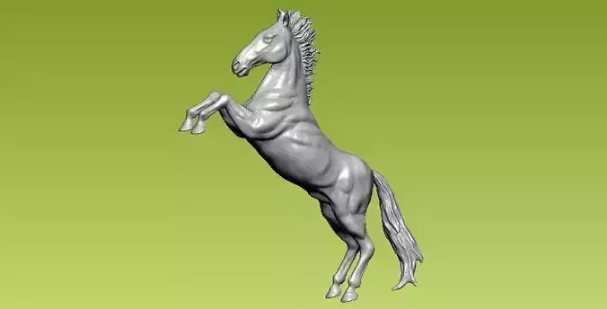  Jumping horse model - 3D print