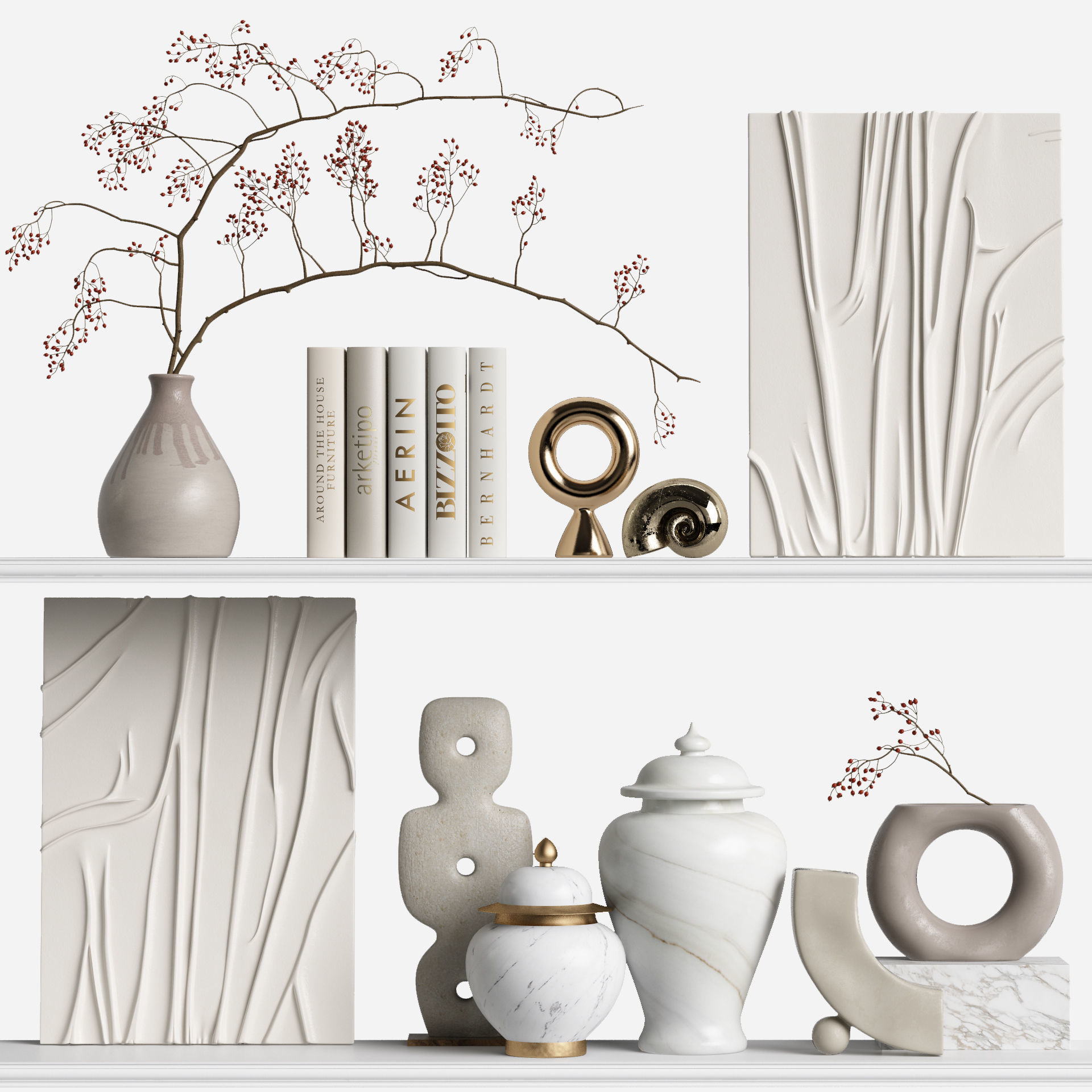 Decor Set 247 3D model_1
