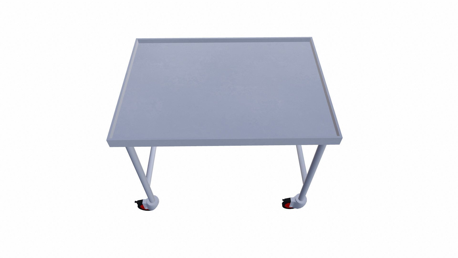 Transport Trolley Low-poly 3D model_6