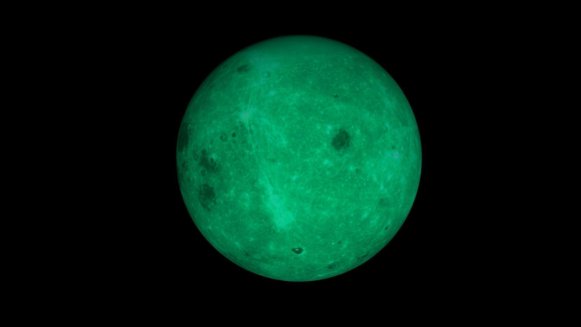 Turquoise Moon 3D model_4