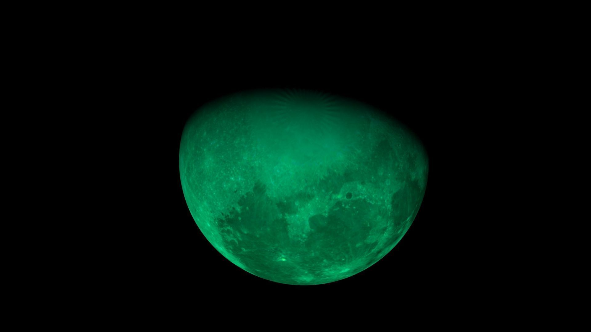 Turquoise Moon 3D model_9