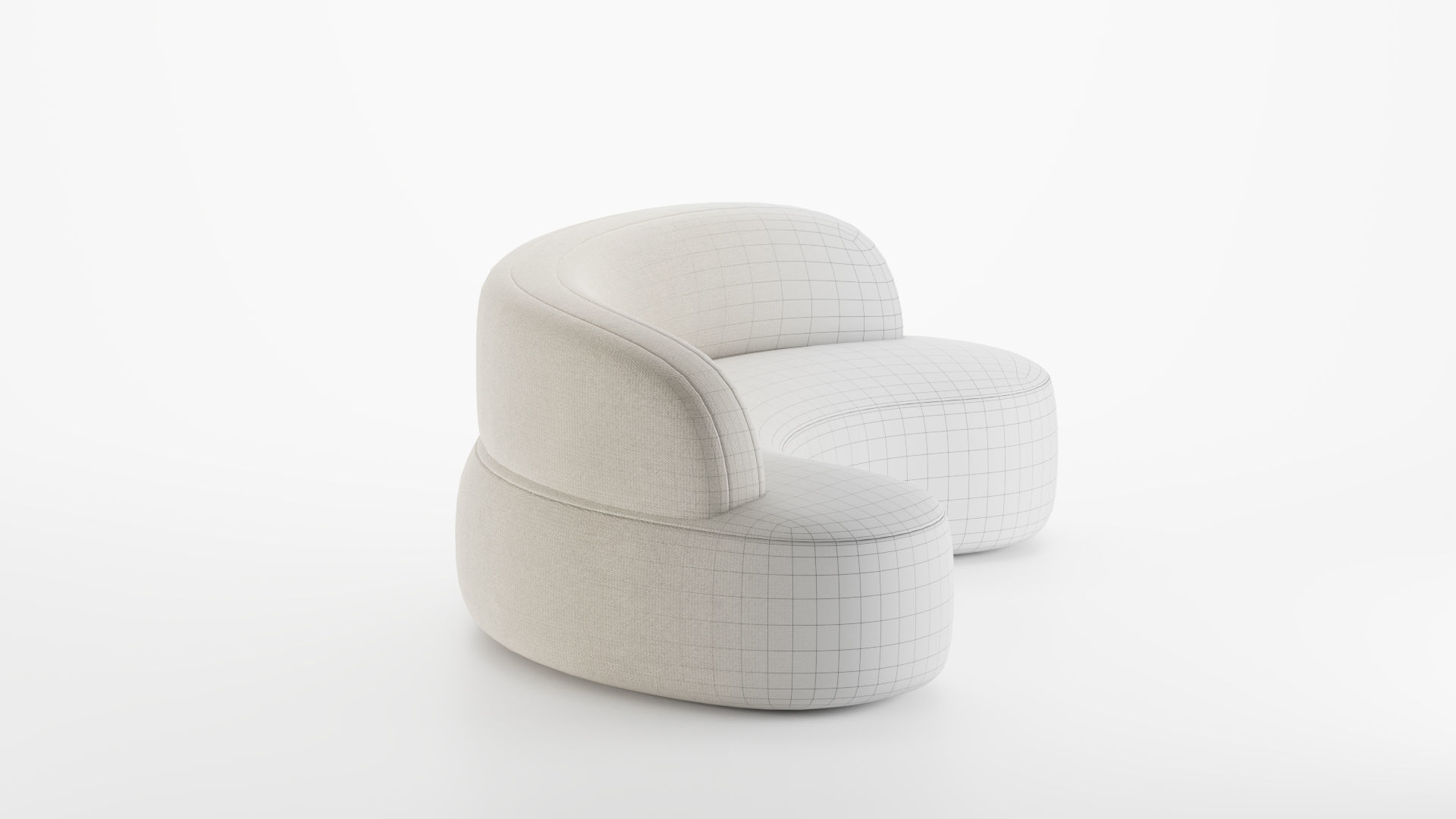 DOMEDIZIONI Doem Sofa - Multiple Size 3D model_11