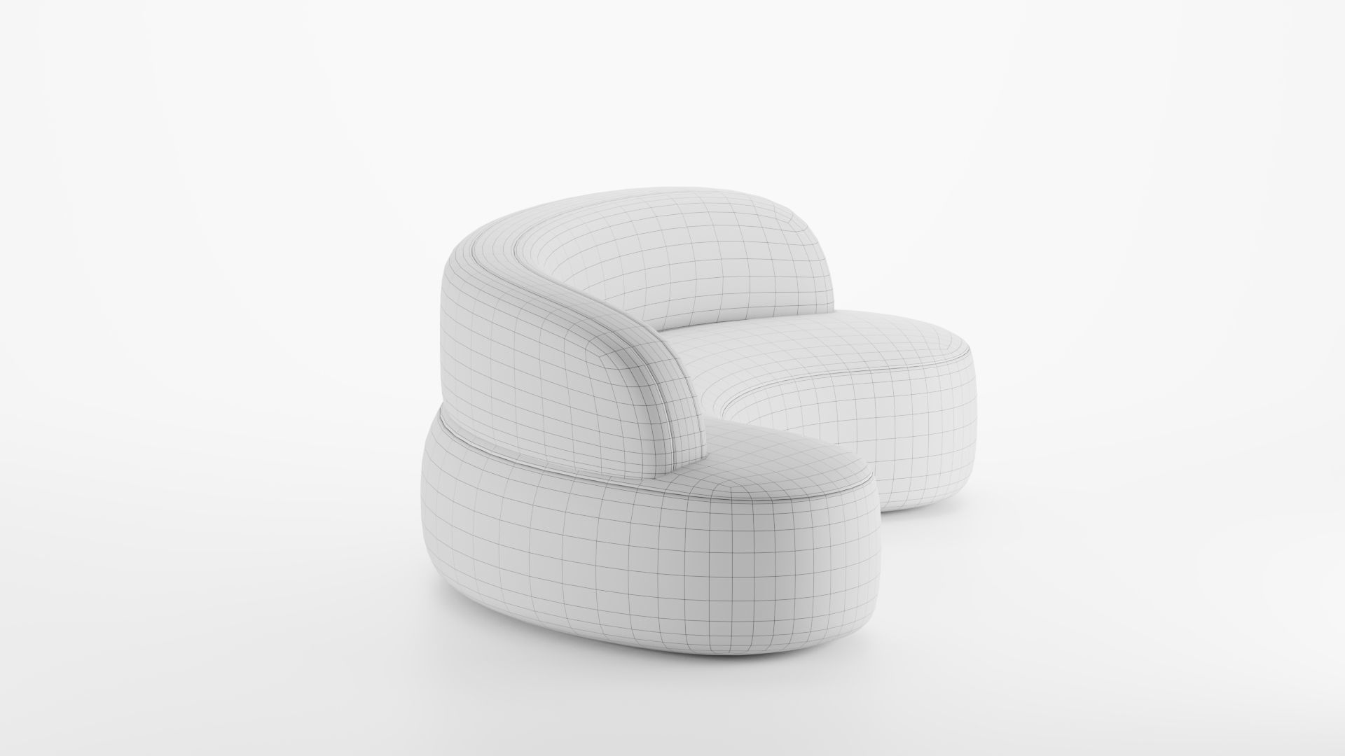 DOMEDIZIONI Doem Sofa - Multiple Size 3D model_7