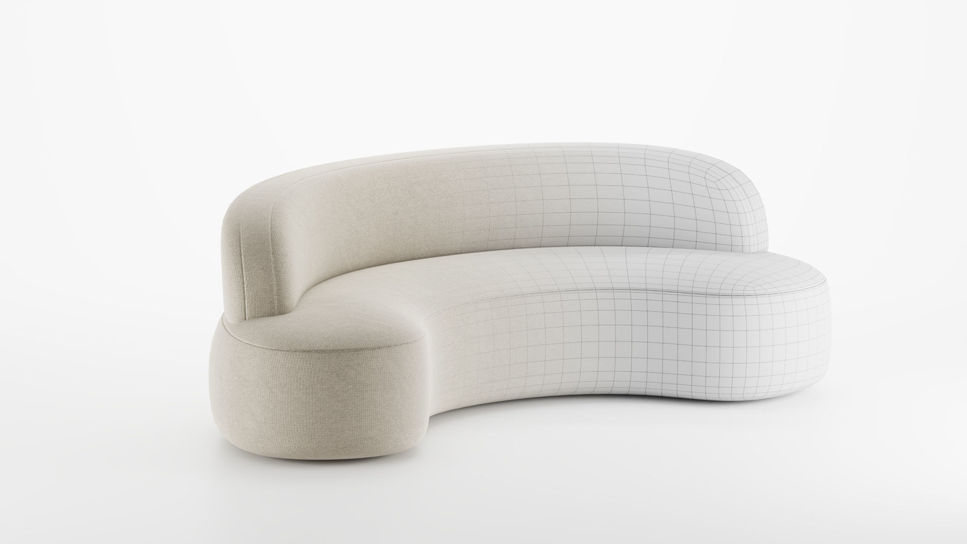 DOMEDIZIONI Doem Sofa - Multiple Size 3D model_10