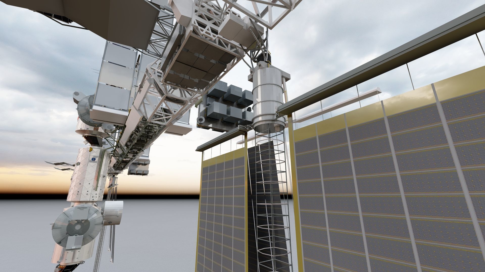 International Space Station ISS 3D model_43