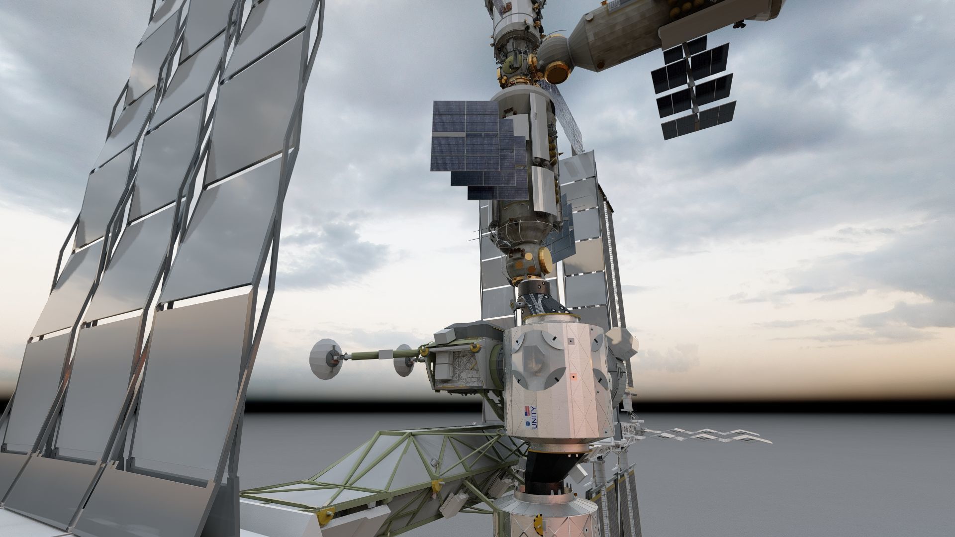 International Space Station ISS 3D model_34