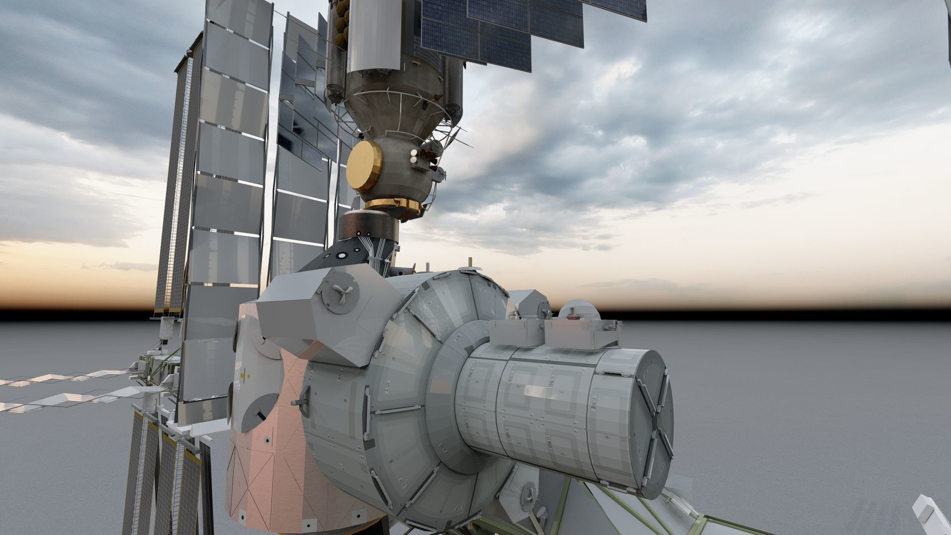 International Space Station ISS 3D model_38