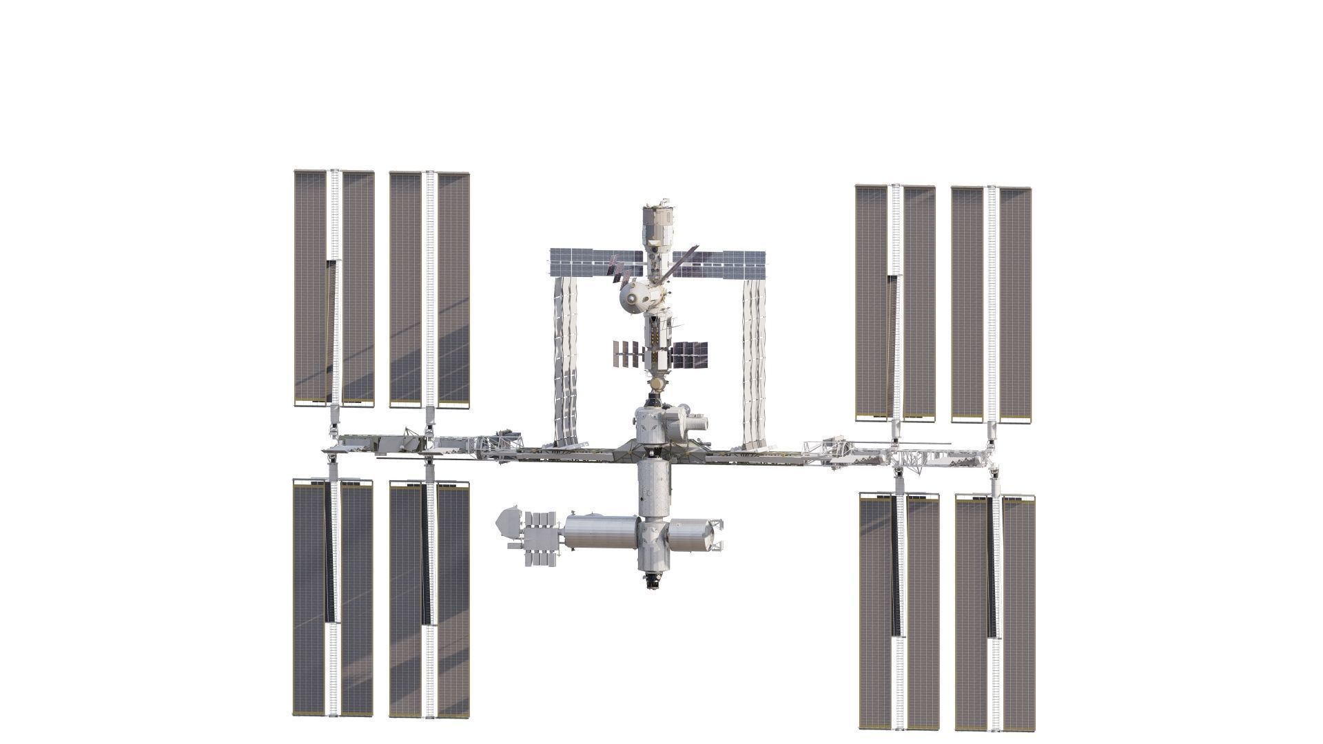 International Space Station ISS 3D model_1