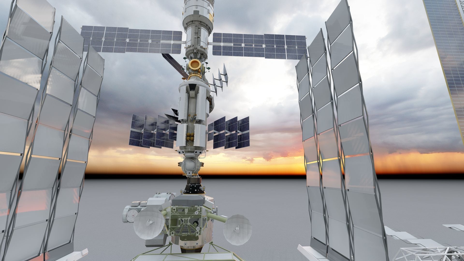 International Space Station ISS 3D model_44