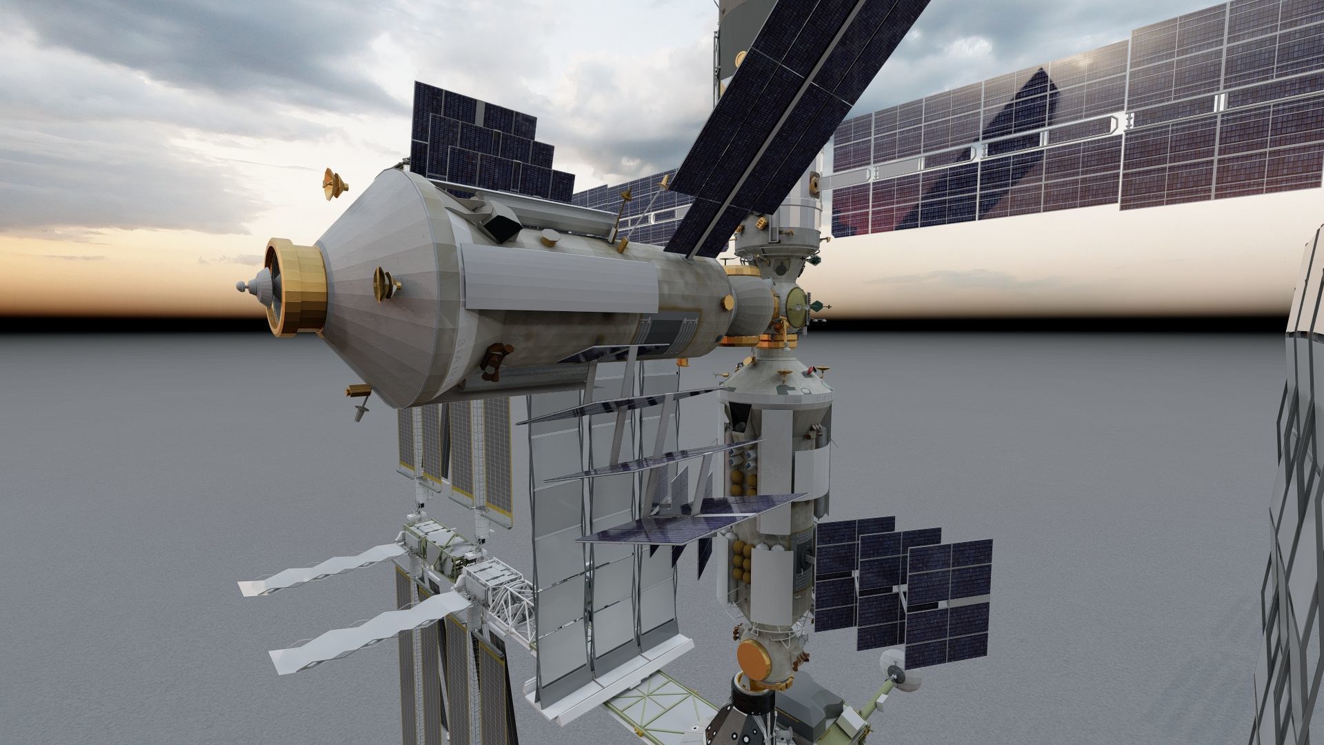 International Space Station ISS 3D model_31