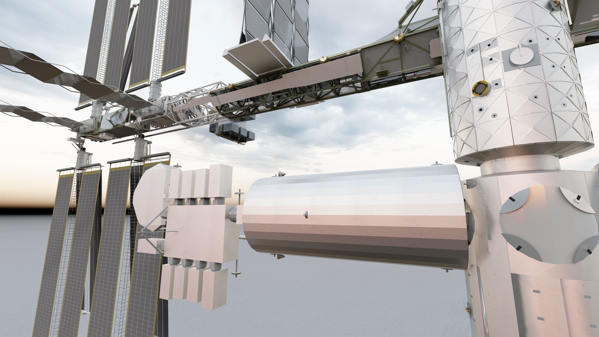 International Space Station ISS 3D model_40
