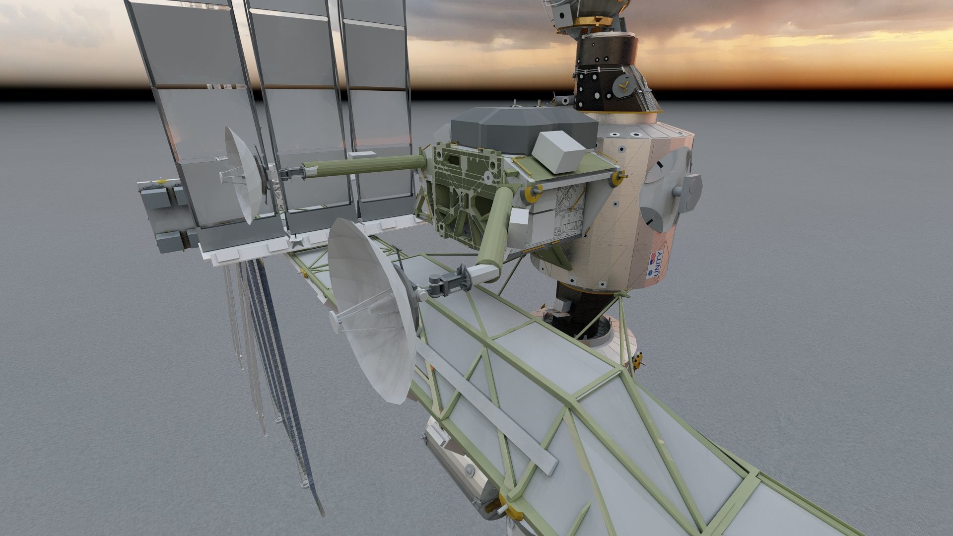 International Space Station ISS 3D model_36