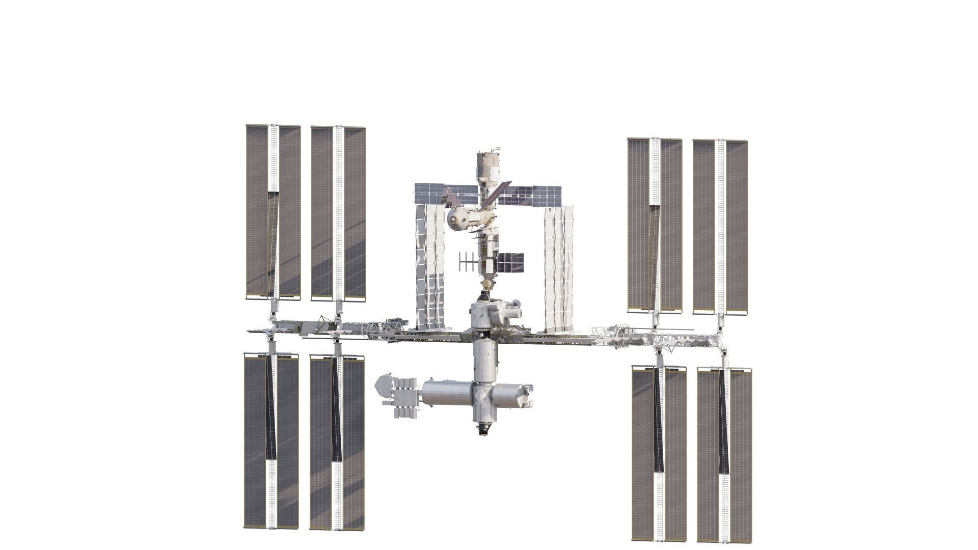 International Space Station ISS 3D model_2