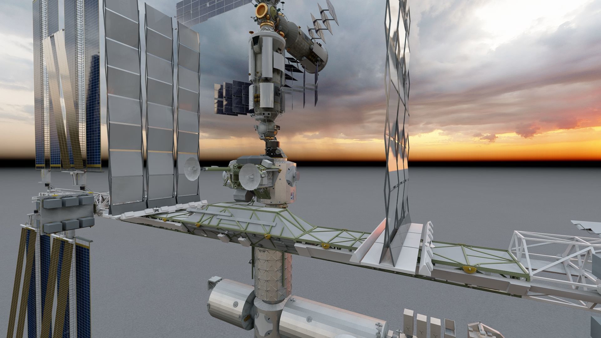 International Space Station ISS 3D model_28