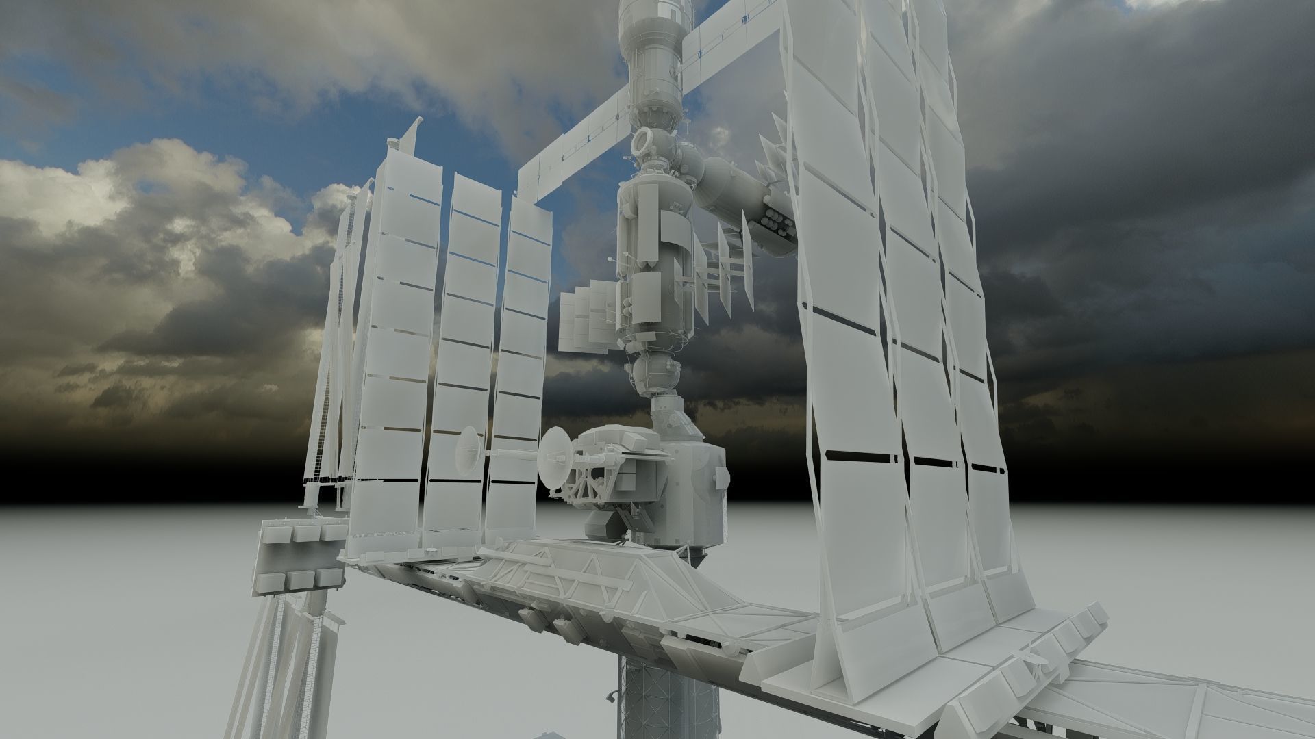 International Space Station ISS 3D model_47