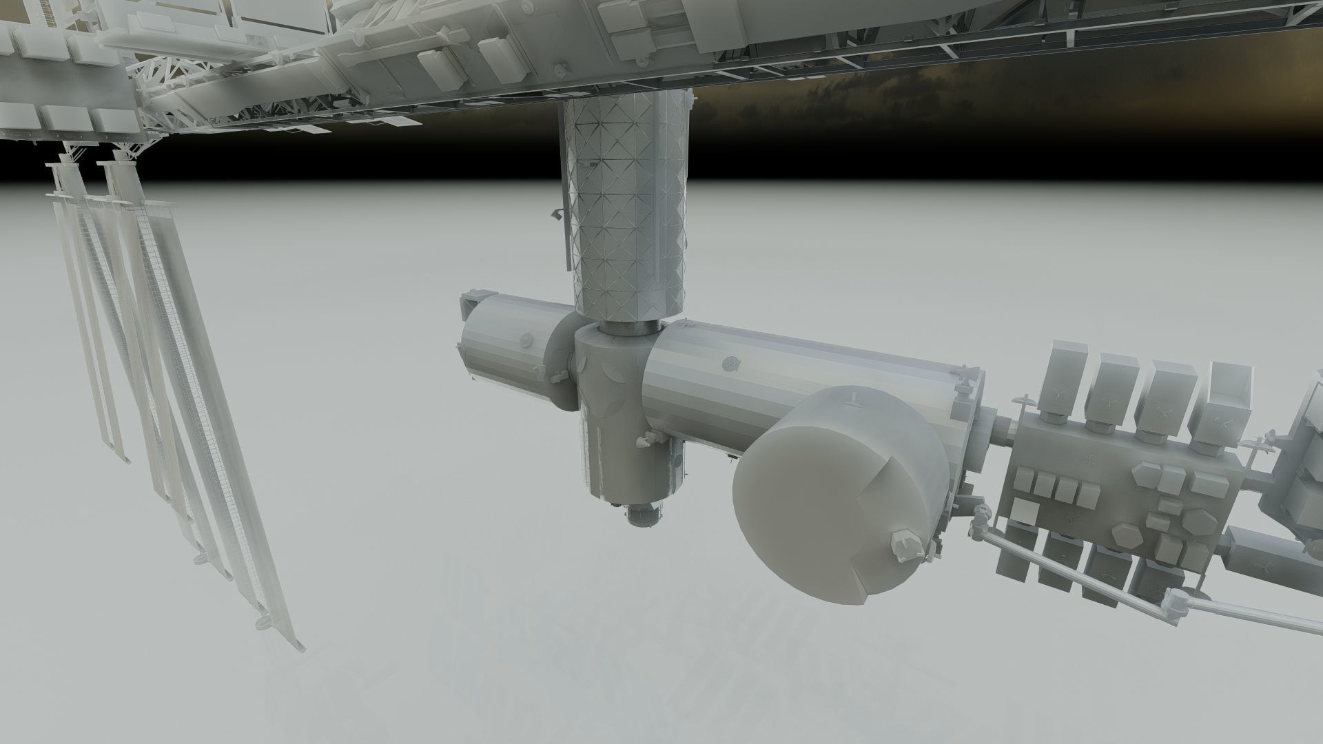 International Space Station ISS 3D model_49