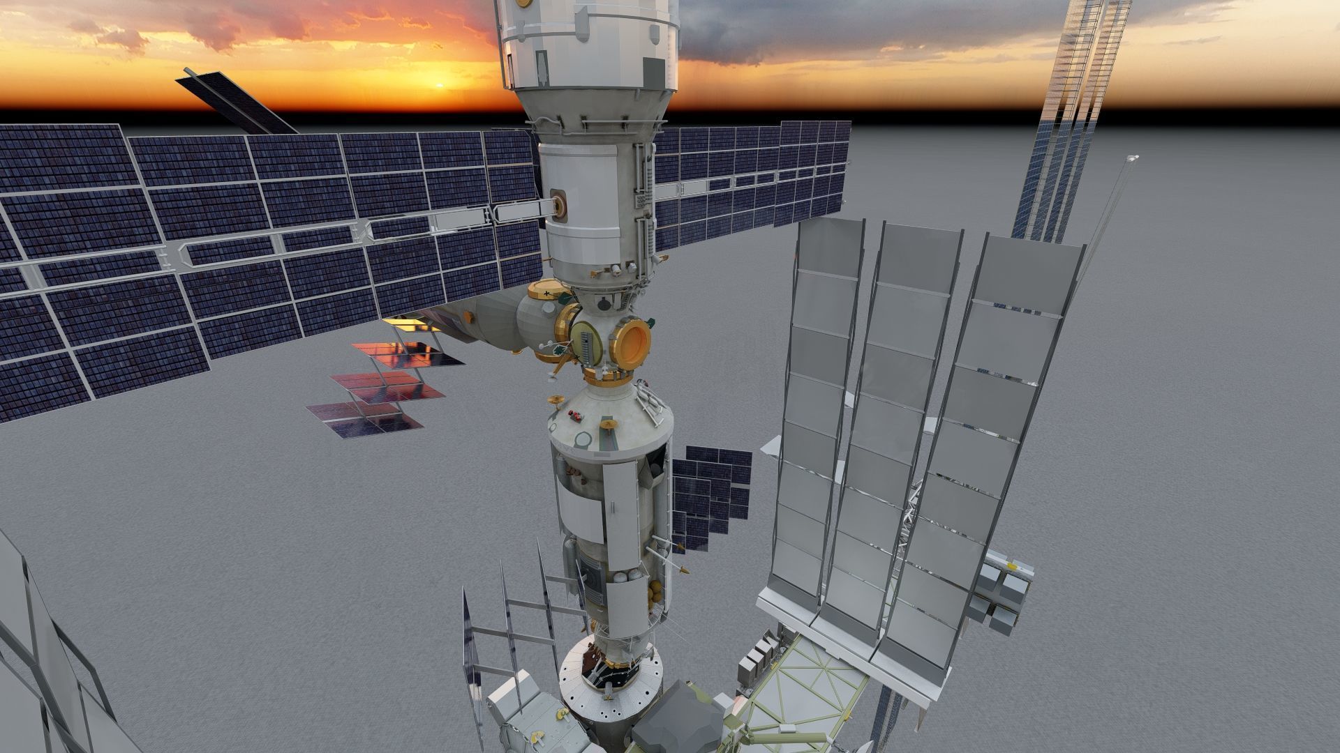 International Space Station ISS 3D model_30