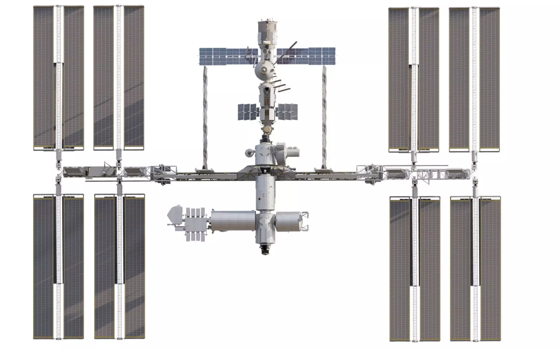 International Space Station ISS 3D model_0