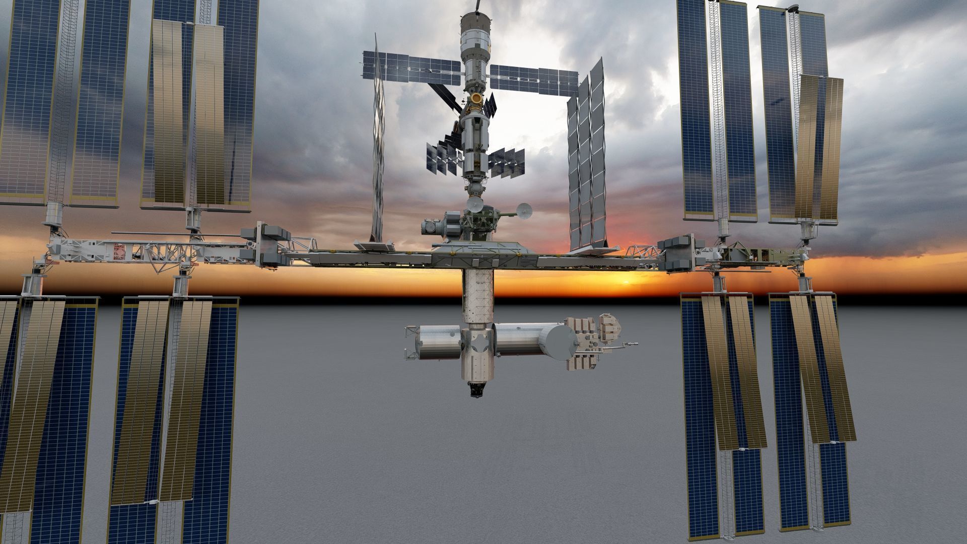 International Space Station ISS 3D model_29