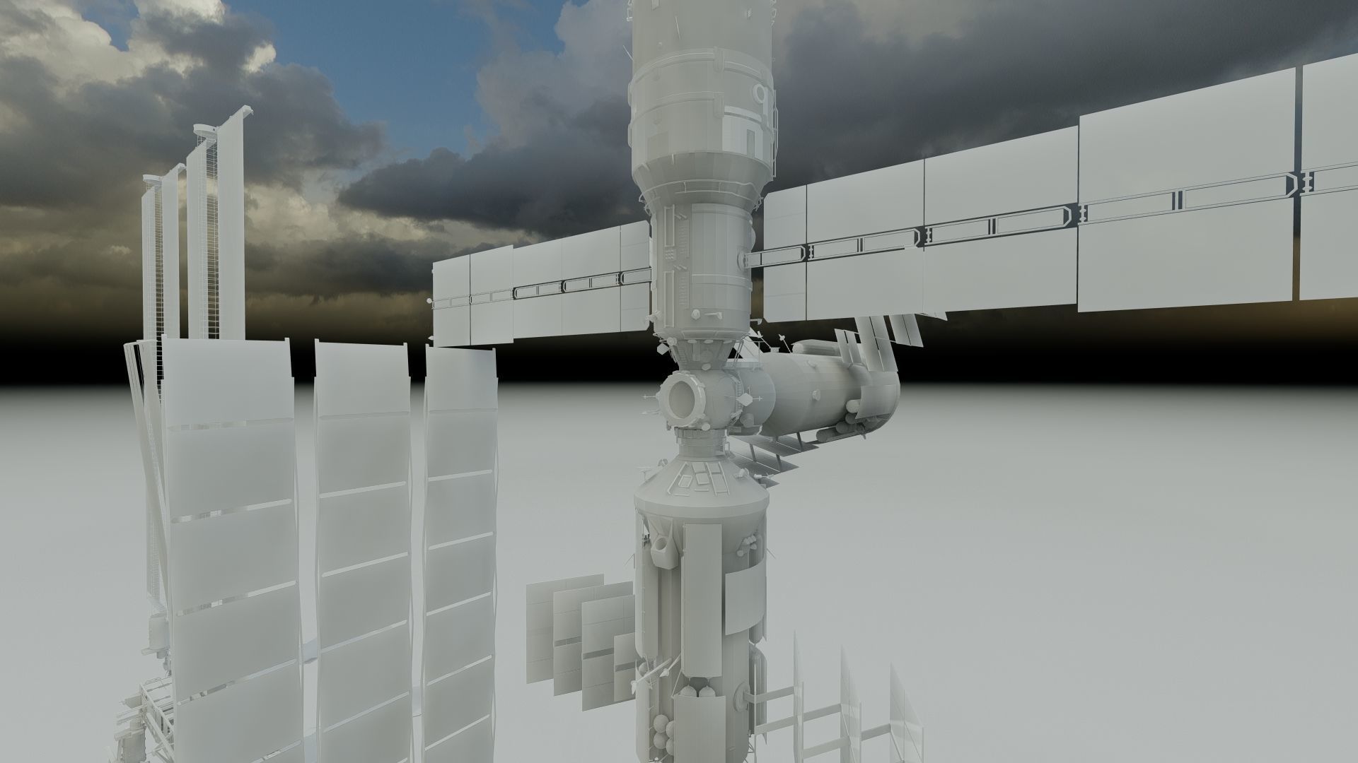 International Space Station ISS 3D model_51